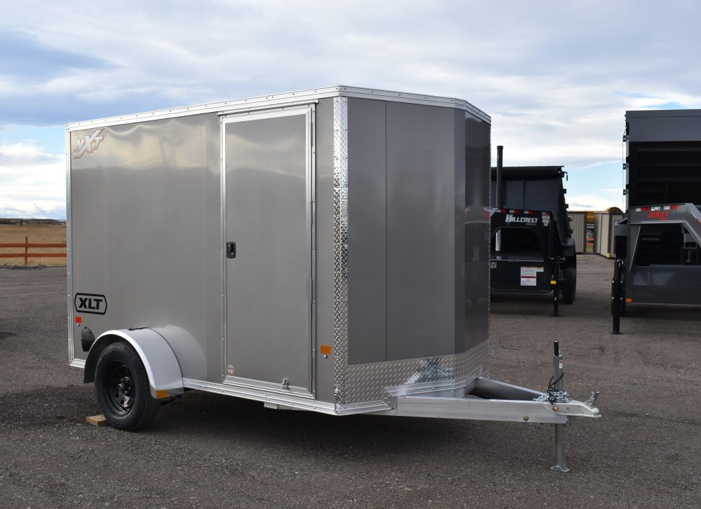 Triton NXT-6X10 R-A, 3K Aluminum Cargo Trailer, leaf spring 4" drop axles, 76" interior