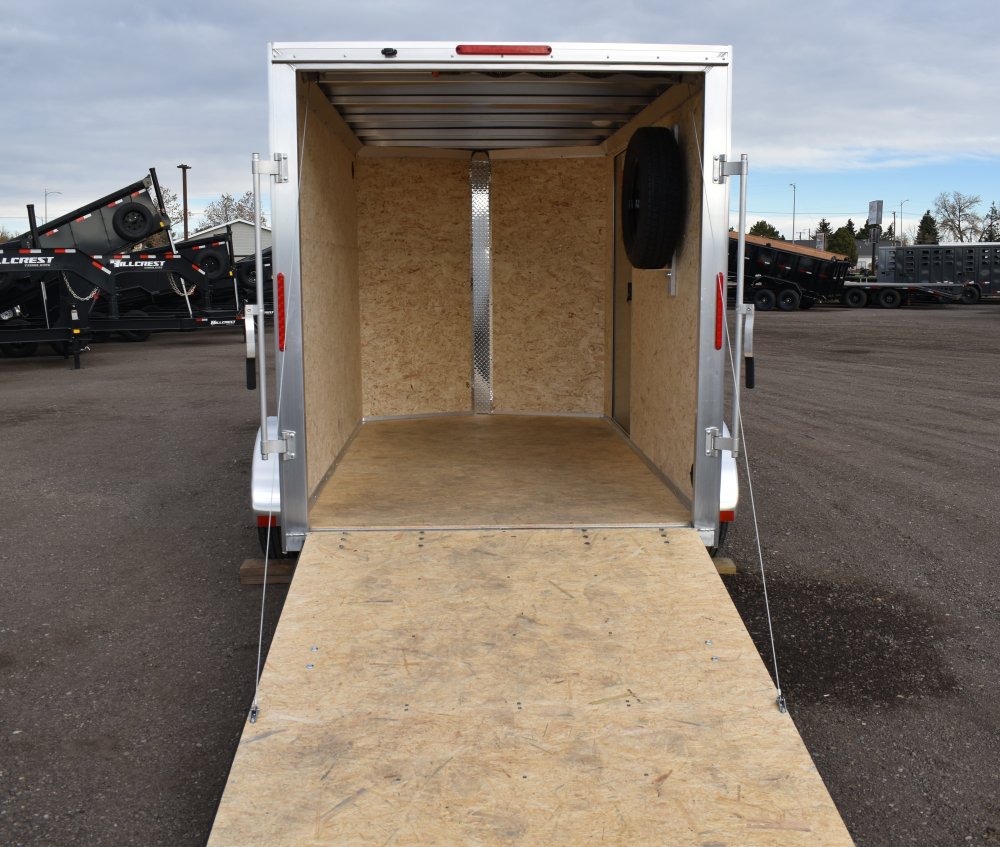 Triton NXT-6X10 R-A, 3K Aluminum Cargo Trailer, leaf spring 4" drop axles, 76" interior