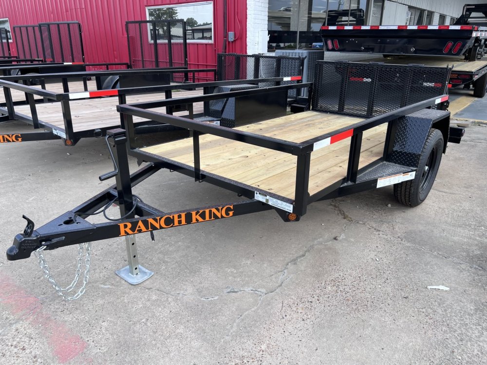 5'x9' Ranch King Single Axle Utility Trailer