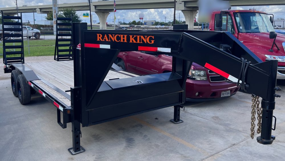 RK 20' Tandem Gooseneck Equipment Trailer 16k