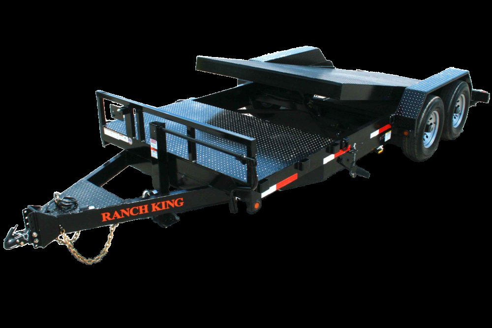 Ranch King Tandem Axle Tilt Trailer 14K