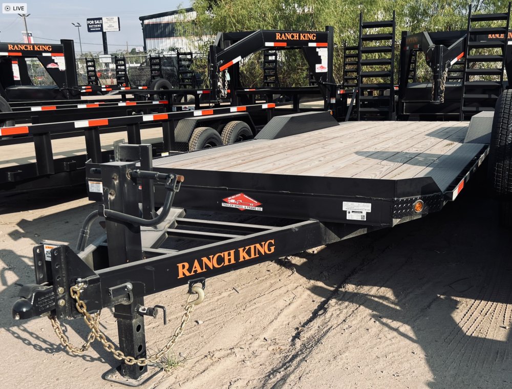 RK 24' Tandem Equipment Trailer 14k