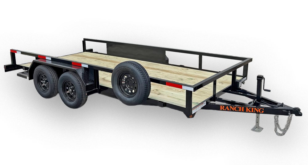 x Ranch King Tandem Axle Utility Trailer