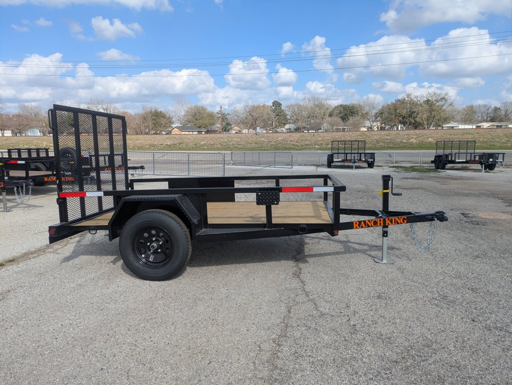 5'x9' Ranch King Single Axle Utility Trailer