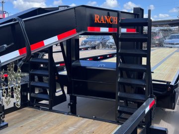 RK 40' Tandem Gooseneck 24k w/Hydraulic Disc Brakes