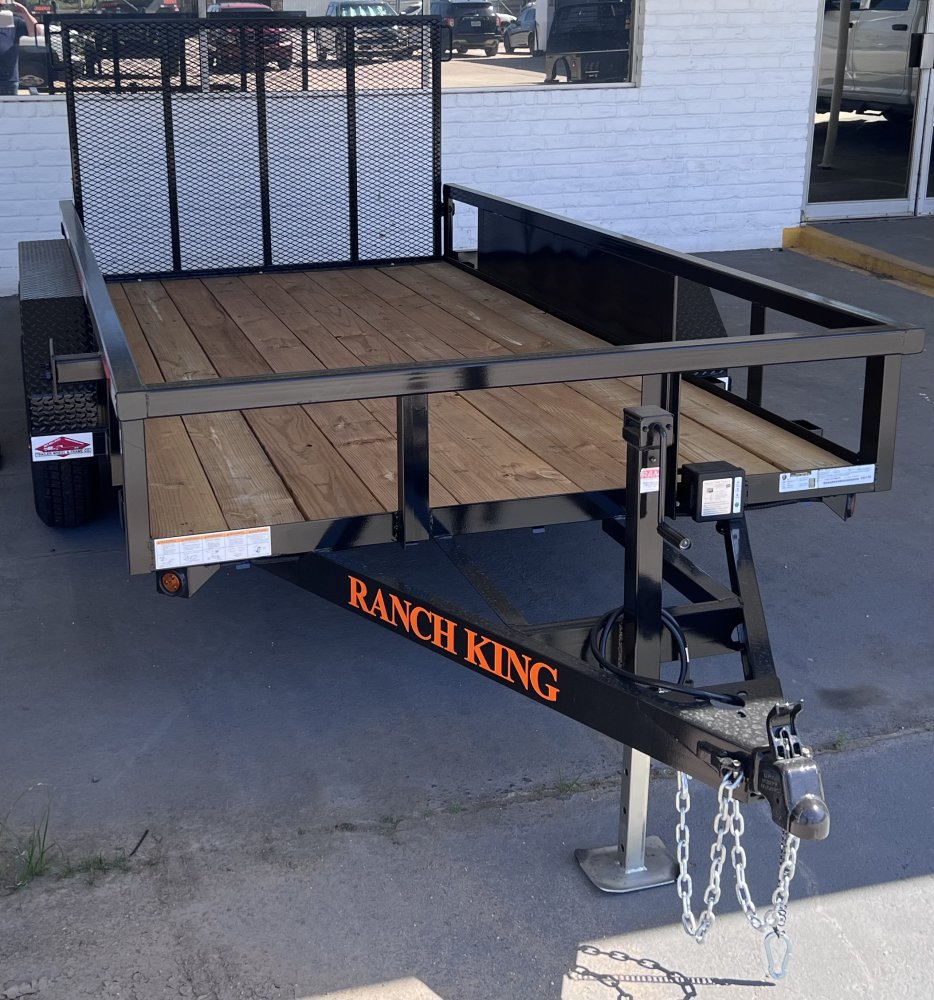 6'x10' Ranch King Single Axle Utility Trailer