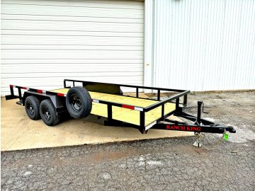 6' 10"x18' Ranch King Tandem Axle Utility Trailer