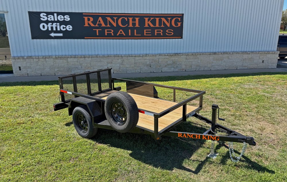 5'x9' Ranch King Single Axle Utility Trailer