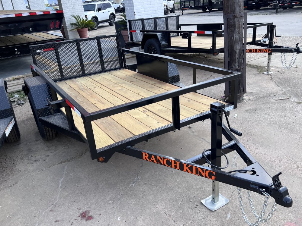 5'x9' Ranch King Single Axle Utility Trailer