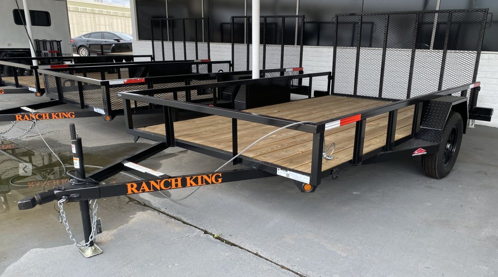 5'x9' Ranch King Single Axle Utility Trailer