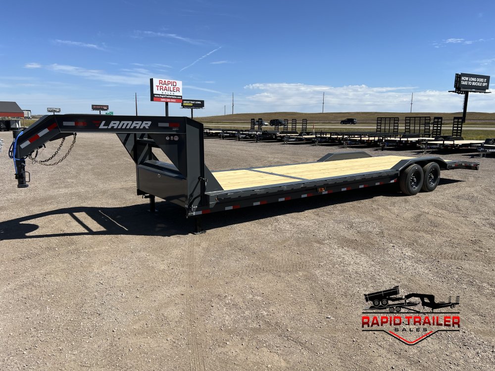 2026 LAMAR 102X32 14K GOOSENECK EQUIPMENT TRAILER