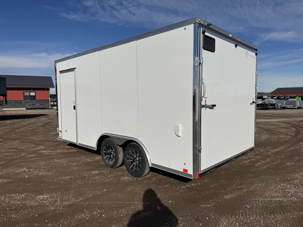 8.5'x16' Cross Enclosed Cargo