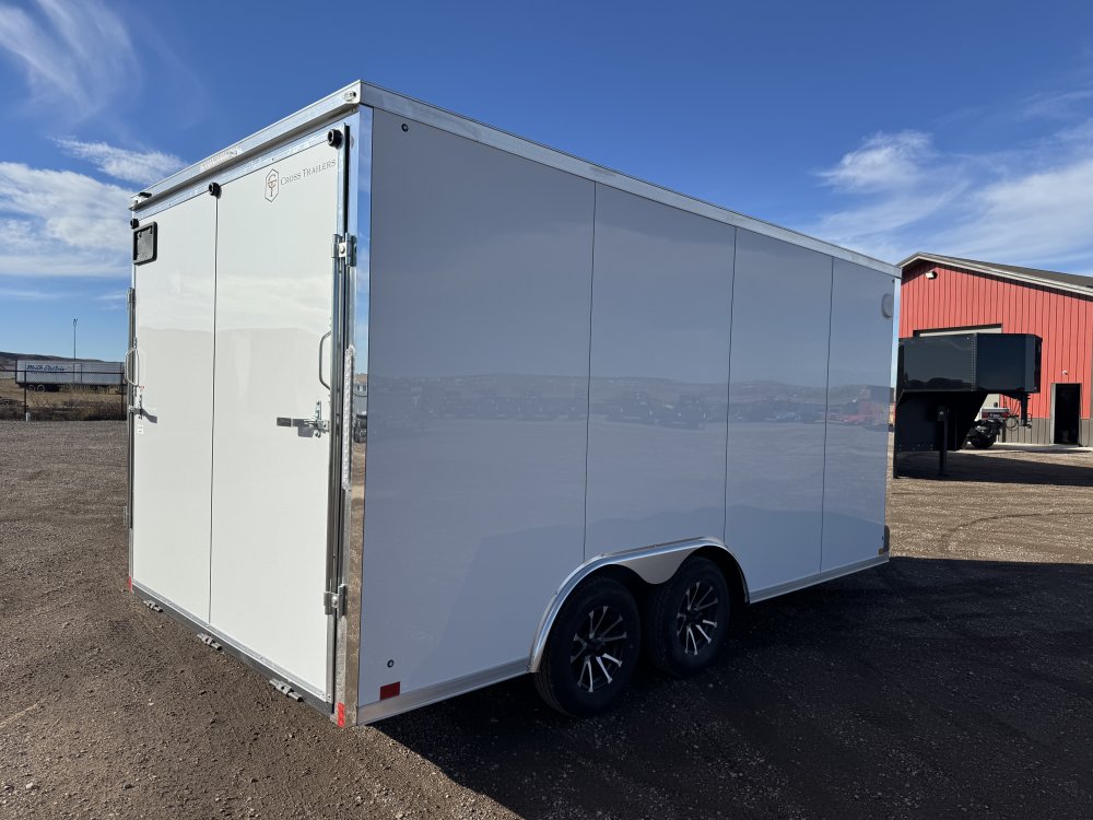 8.5'x16' Cross Enclosed Cargo