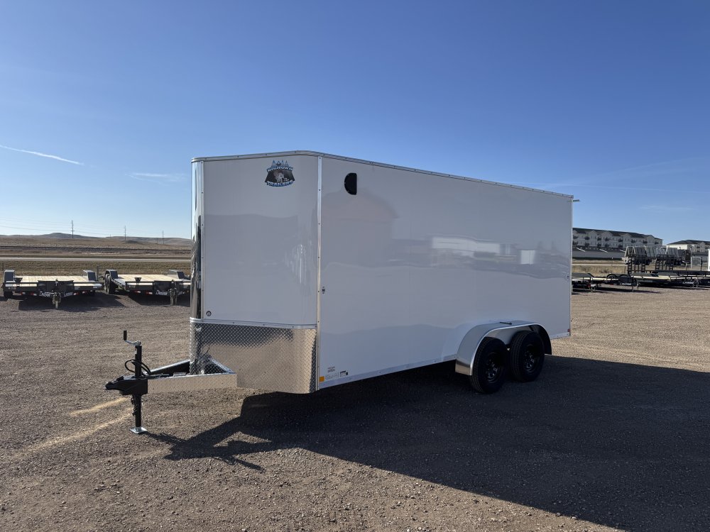 7'x16' R & M Mfg. Inc Enclosed Cargo