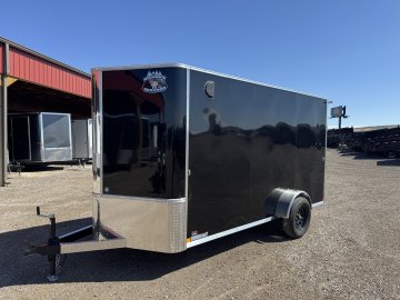6'x12' R & M Mfg. Inc Enclosed Cargo