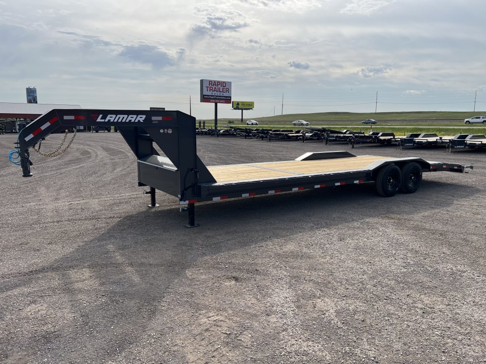 2026 LAMAR 102X28 14K GOOSENECK EQUIPMENT TRAILER