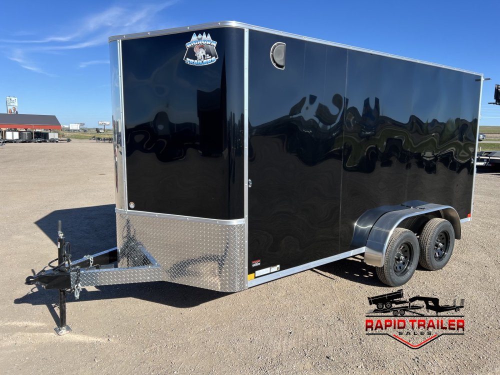 7'x14' R & M Mfg. Inc Enclosed Cargo