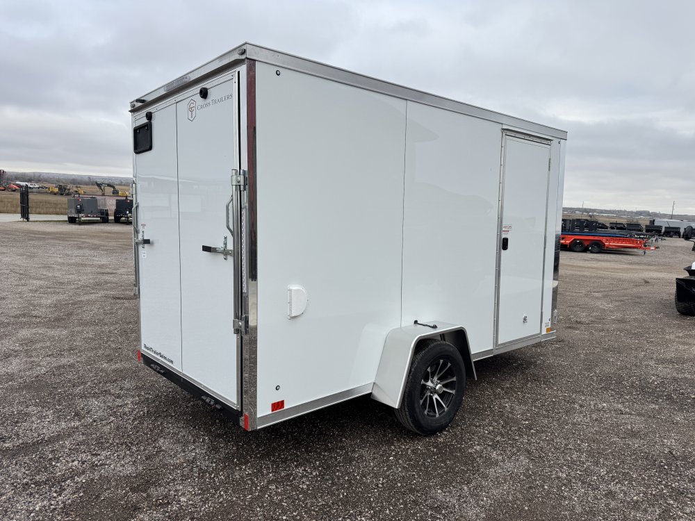 6'x12' Cross Enclosed Cargo