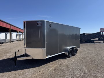 7'x16' R & M Mfg. Inc Enclosed Cargo