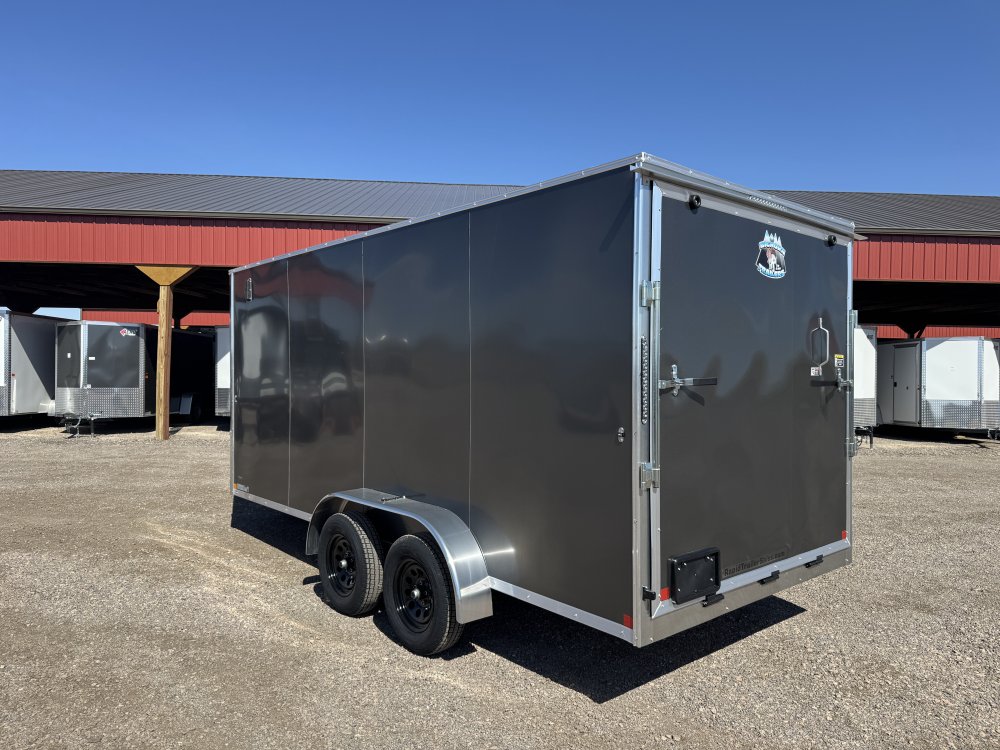 7'x16' R & M Mfg. Inc Enclosed Cargo