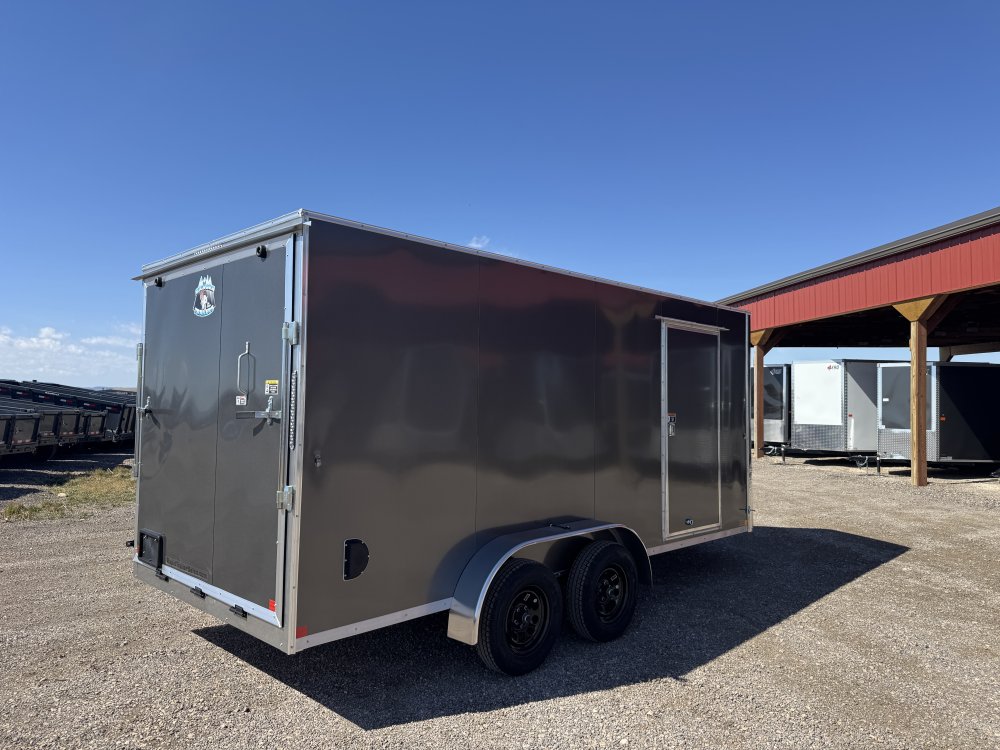 7'x16' R & M Mfg. Inc Enclosed Cargo