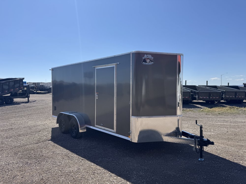 7'x16' R & M Mfg. Inc Enclosed Cargo