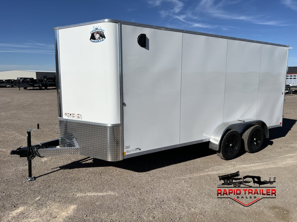 7'x16' R & M Mfg. Inc Enclosed Cargo