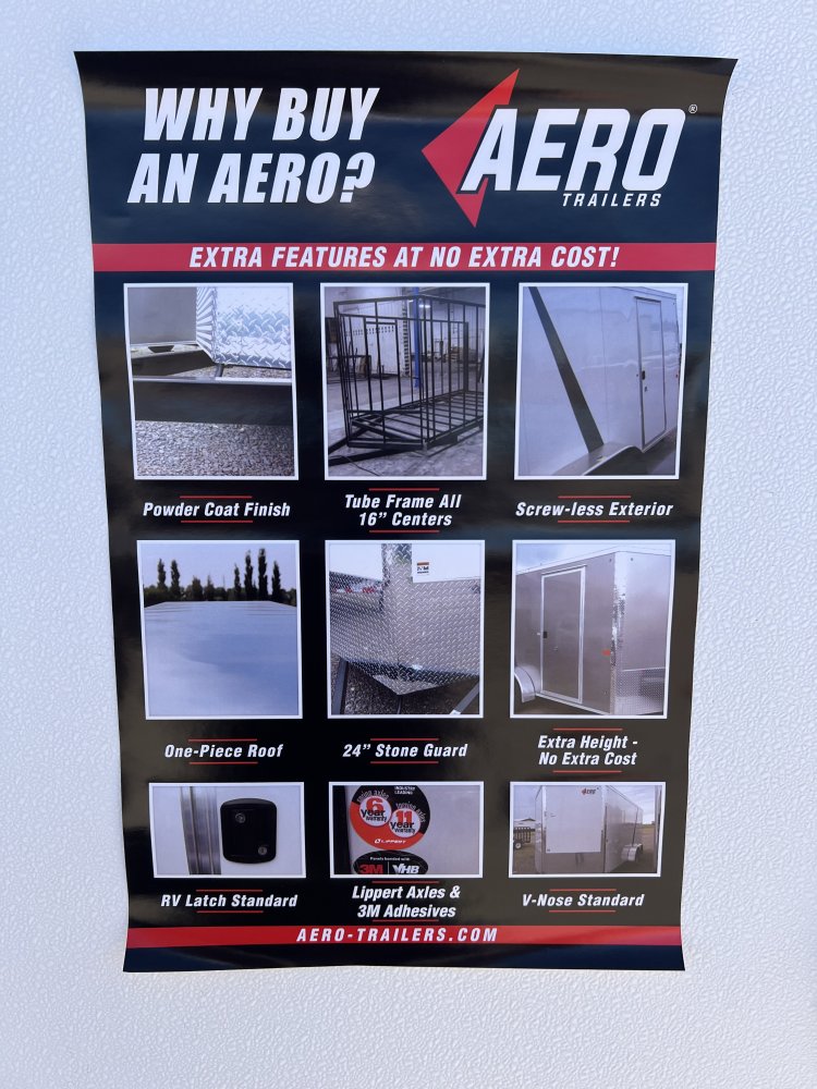 8' 6"x20' AERO Enclosed Cargo