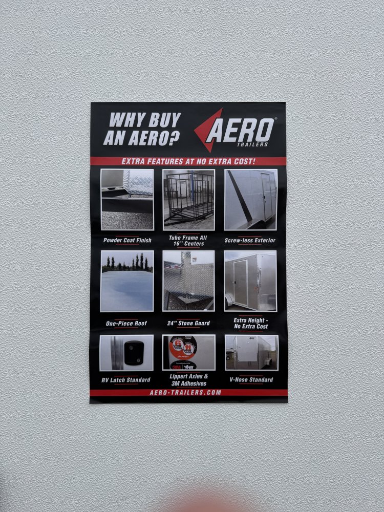 7.5'x16' AERO Enclosed Cargo