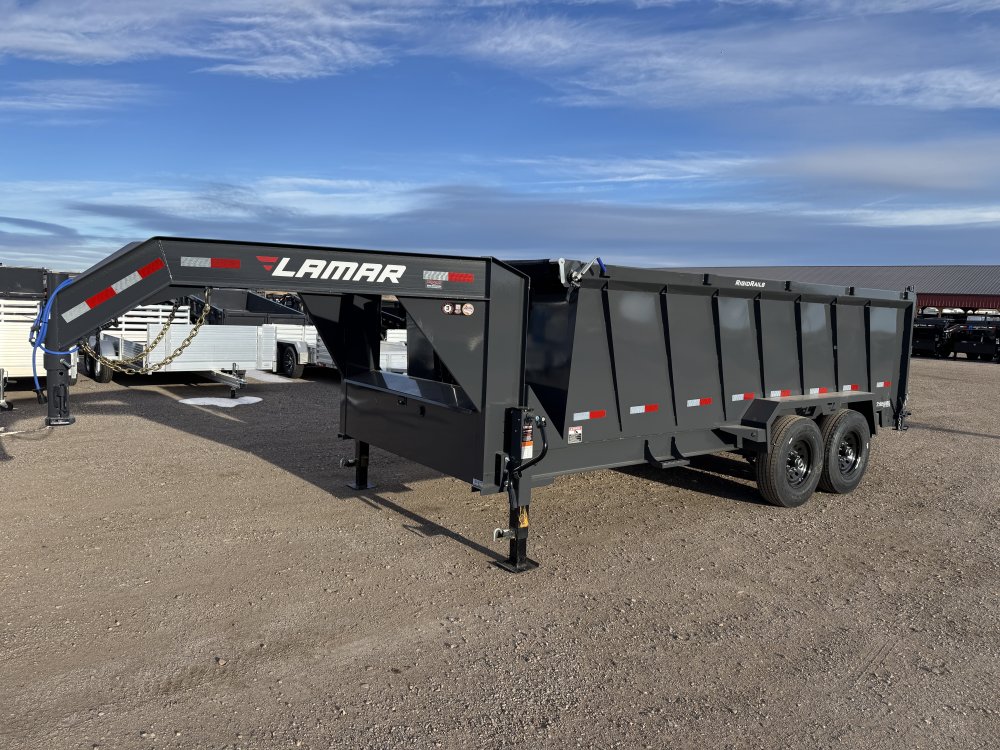 2026 LAMAR 83X16 14K GOOSENECK TELESCOPIC DUMP TRAILER