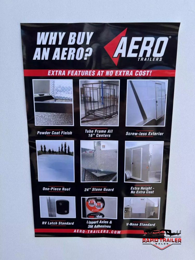 7'x16' AERO Enclosed Cargo