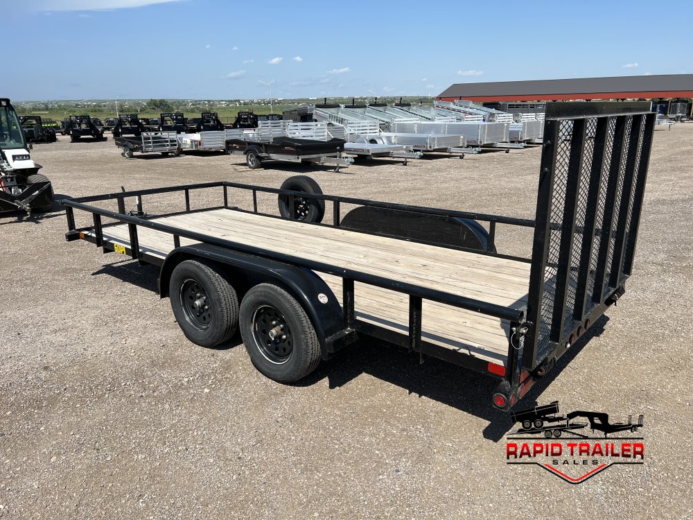 77"x16' BIG TEX Utility
