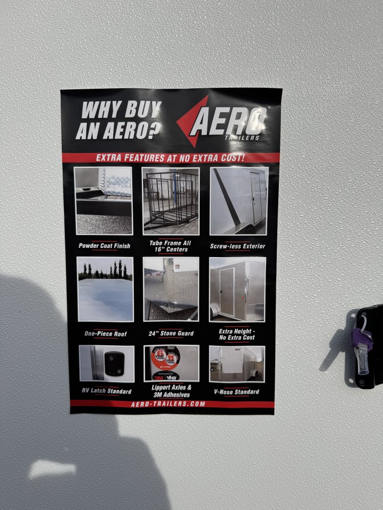 7'x12' AERO Enclosed Cargo