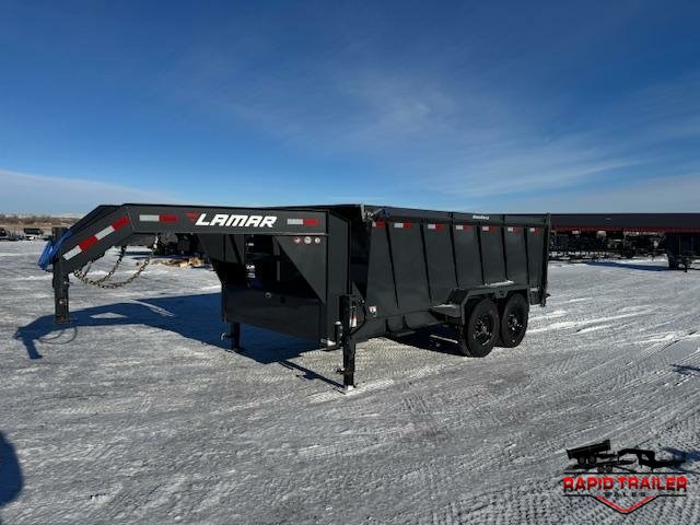 2025 LAMAR 83X14 14K GOOSENECK TELESCOPIC DUMP TRAILER