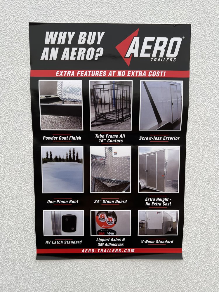 6'x12' AERO Enclosed Cargo