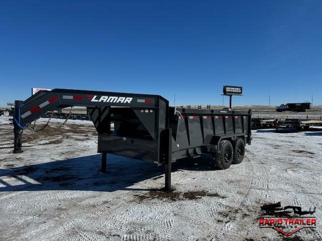 2025 LAMAR 83X14 14K GOOSENECK DUMP TRAILER