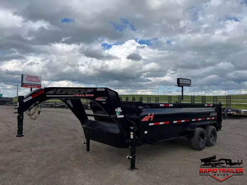 2025 HORIZON 83X16 17.9K GOOSENECK DUMP TRAILER