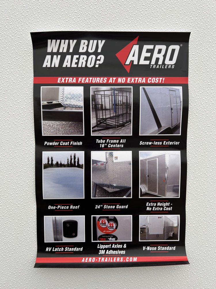 7'x16' AERO Enclosed Cargo