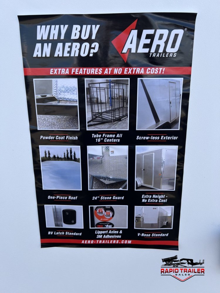 6'x12' AERO Enclosed Cargo