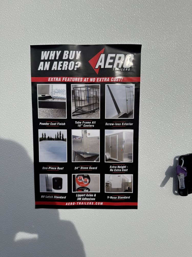 7'x12' AERO Enclosed Cargo