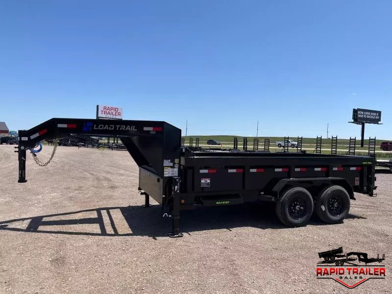 2025 LOAD TRAIL 83X14 14K GOOSENECK DUMP TRAILER