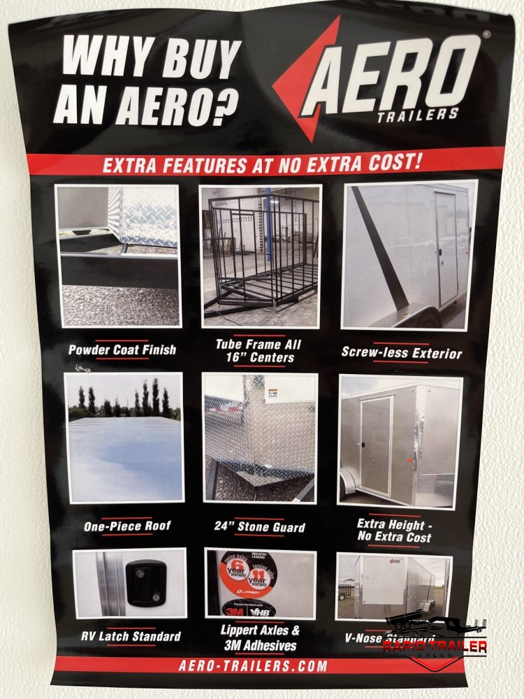6'x12' AERO Enclosed Cargo