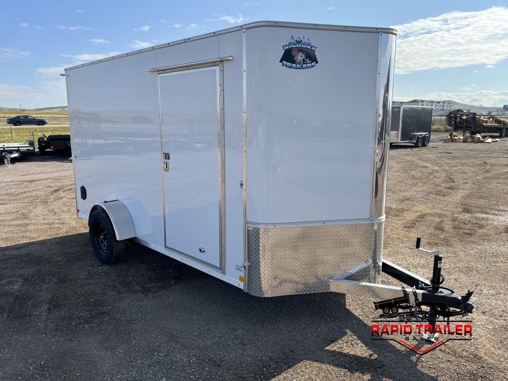 6'x12' R & M Mfg. Inc Enclosed Cargo