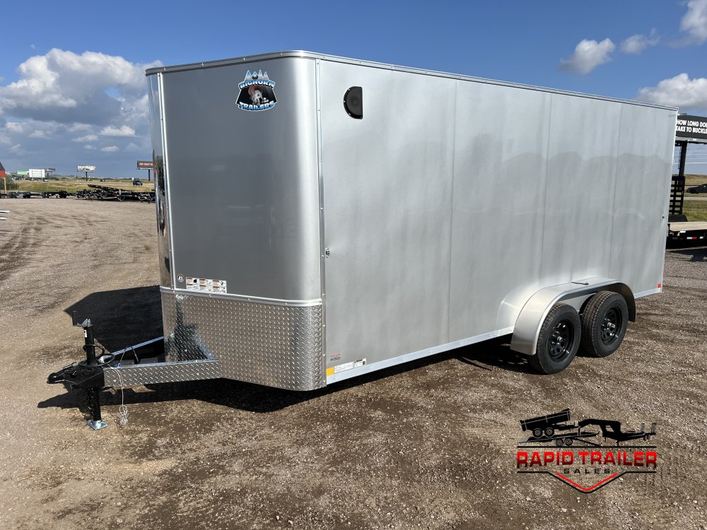 2026 BIGHORN 7X16 7K CARGO / ENCLOSED TRAILER