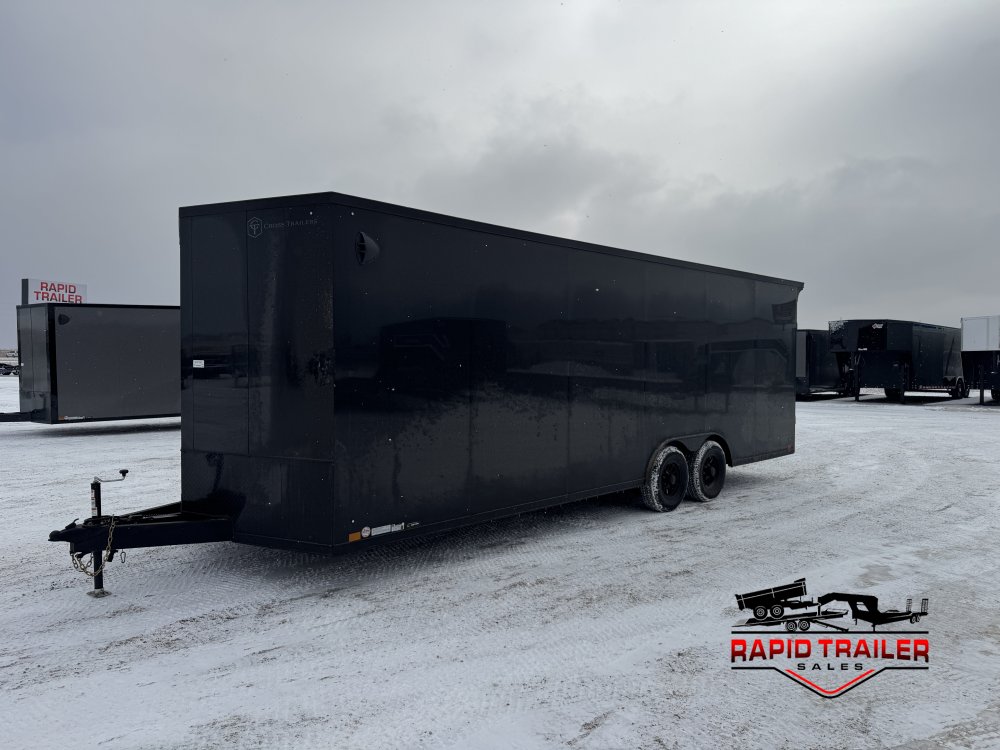 8.5'x24' Cross Enclosed Cargo