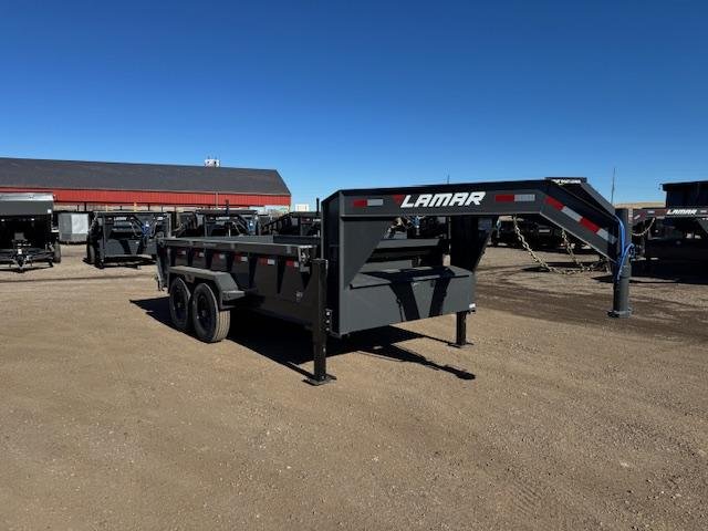83"x14' Lamar Trailers Dump