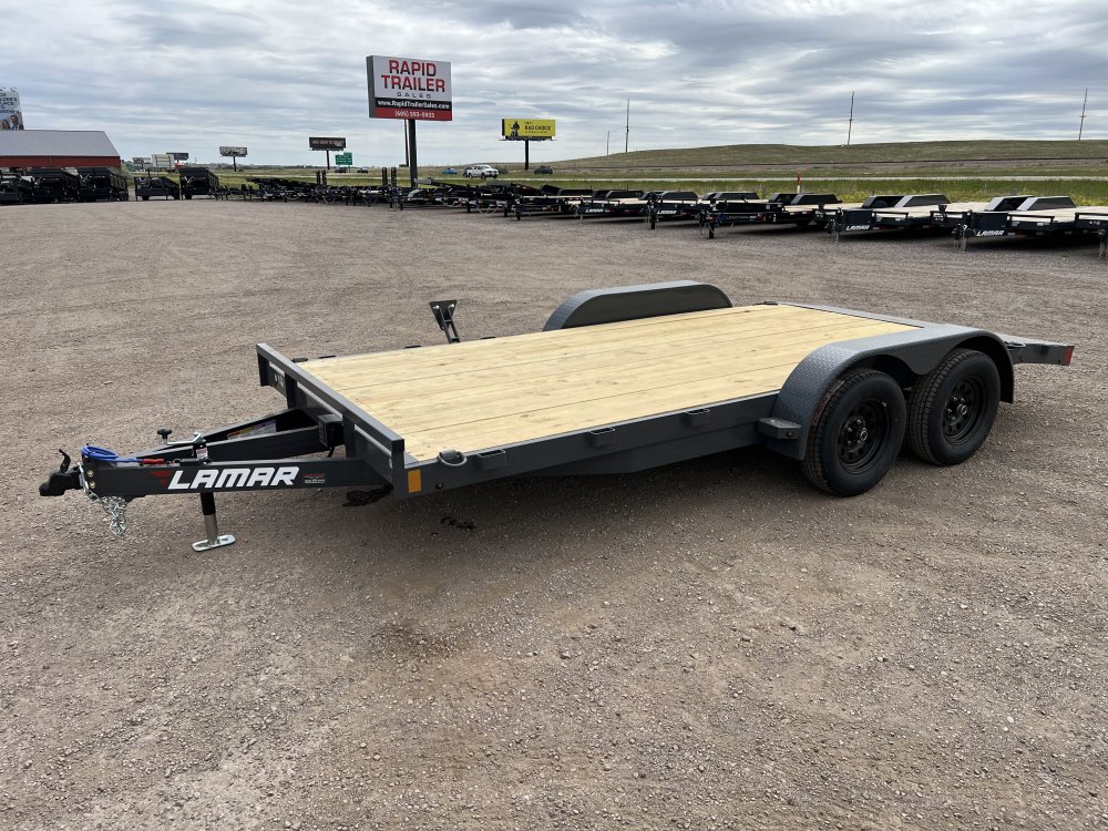 2027 LAMAR 83X16 7K CAR HAULER TRAILER