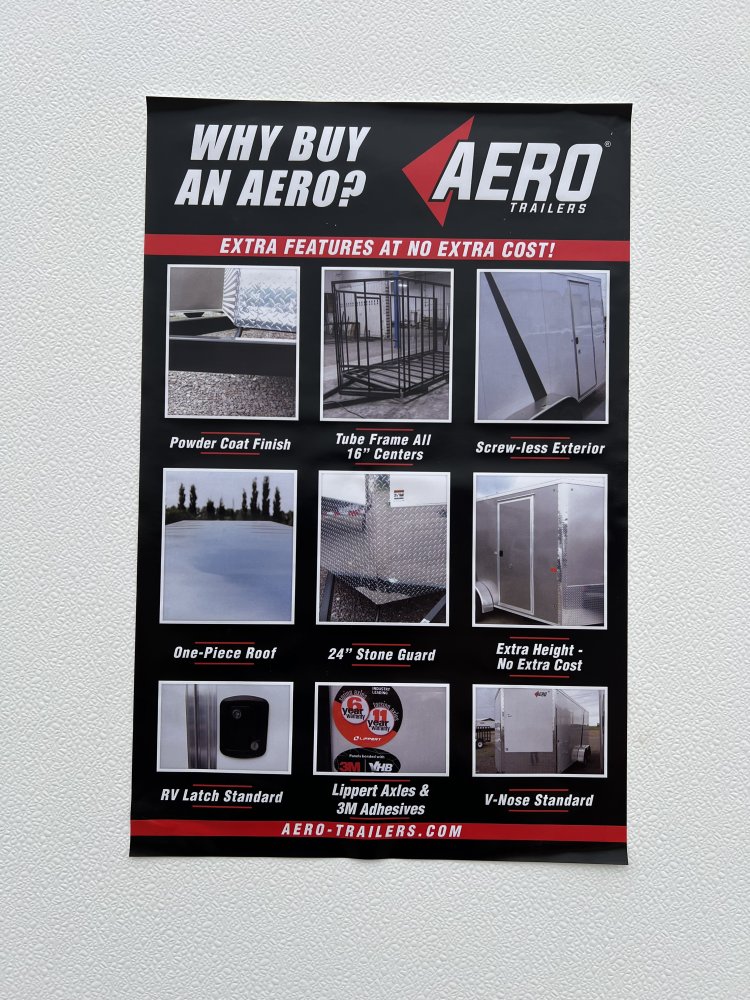 8.5'x16' AERO Enclosed Cargo