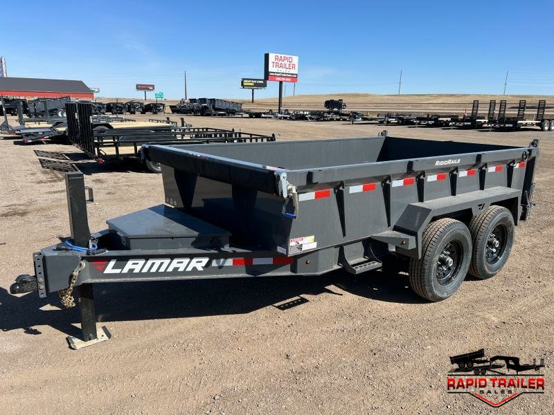 2025 LAMAR 83X12 14K DUMP TRAILER