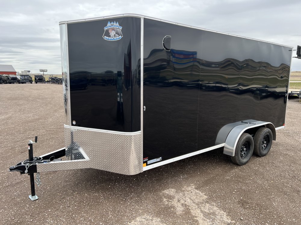 7'x16' R & M Mfg. Inc Enclosed Cargo